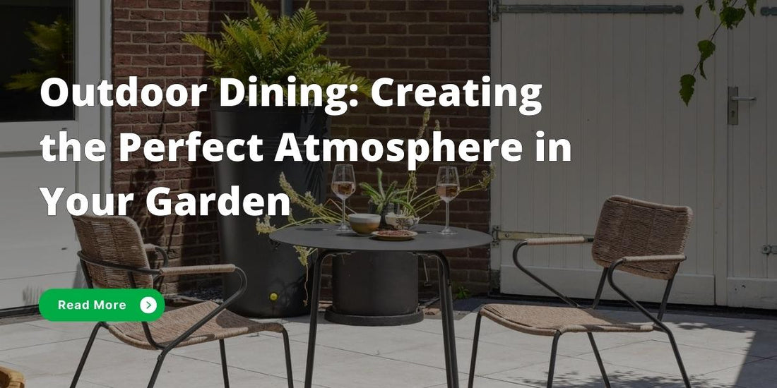 How to create the perfect atmosphere when dining outside