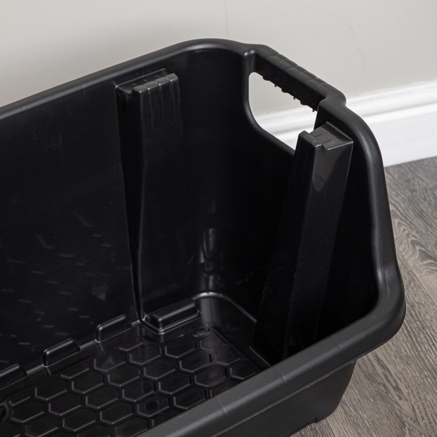 2 Pack of 36x 59cm Heavy Duty Stackable Pick Bin Crates