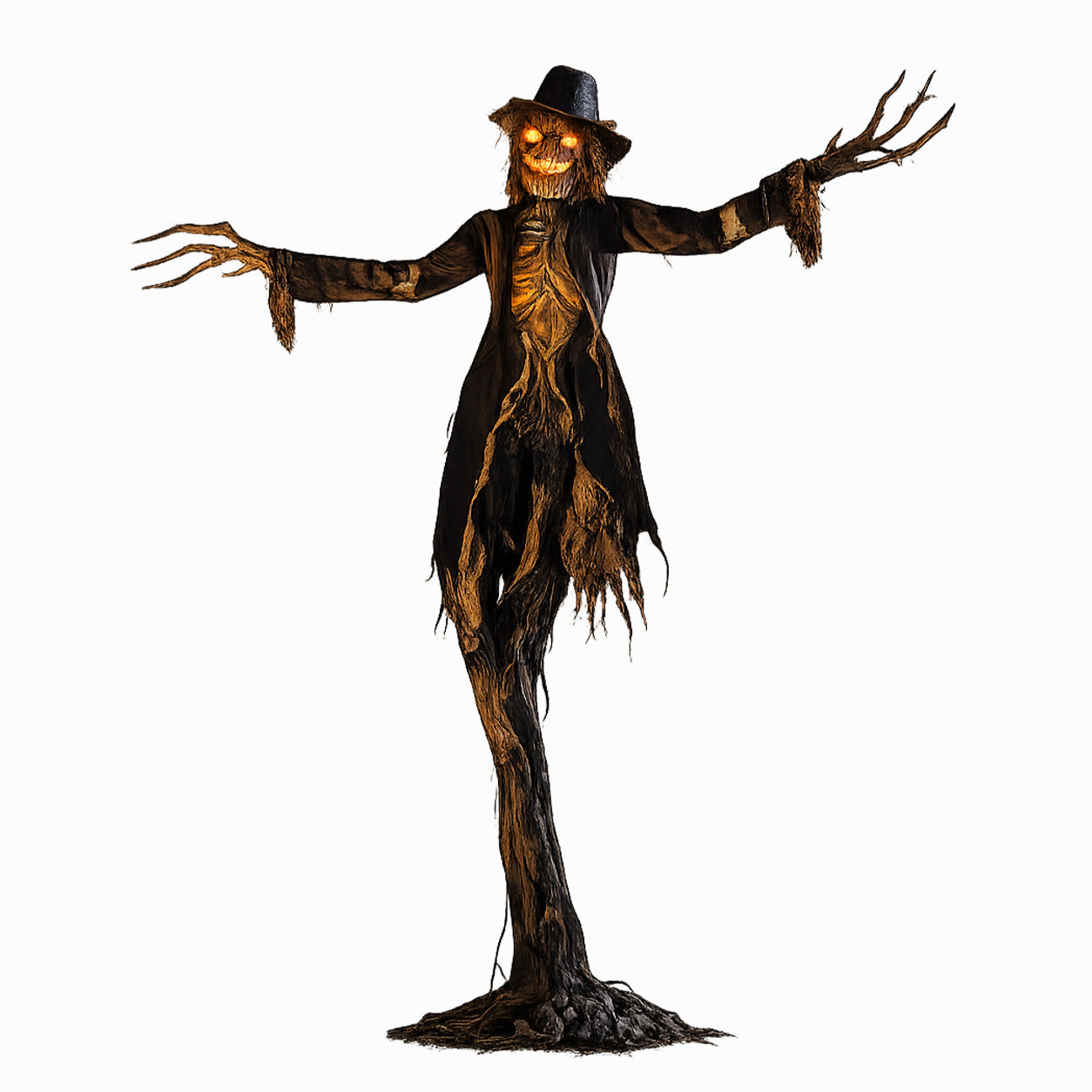 Home Accents 15ft Giant Sized Animated LED Worricrow Scarecrow Halloween Decoration