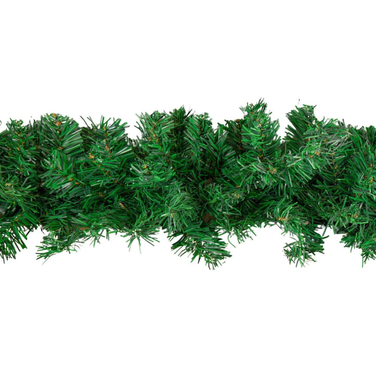 2.7m Plain Green Christmas Garland with 260 Tips