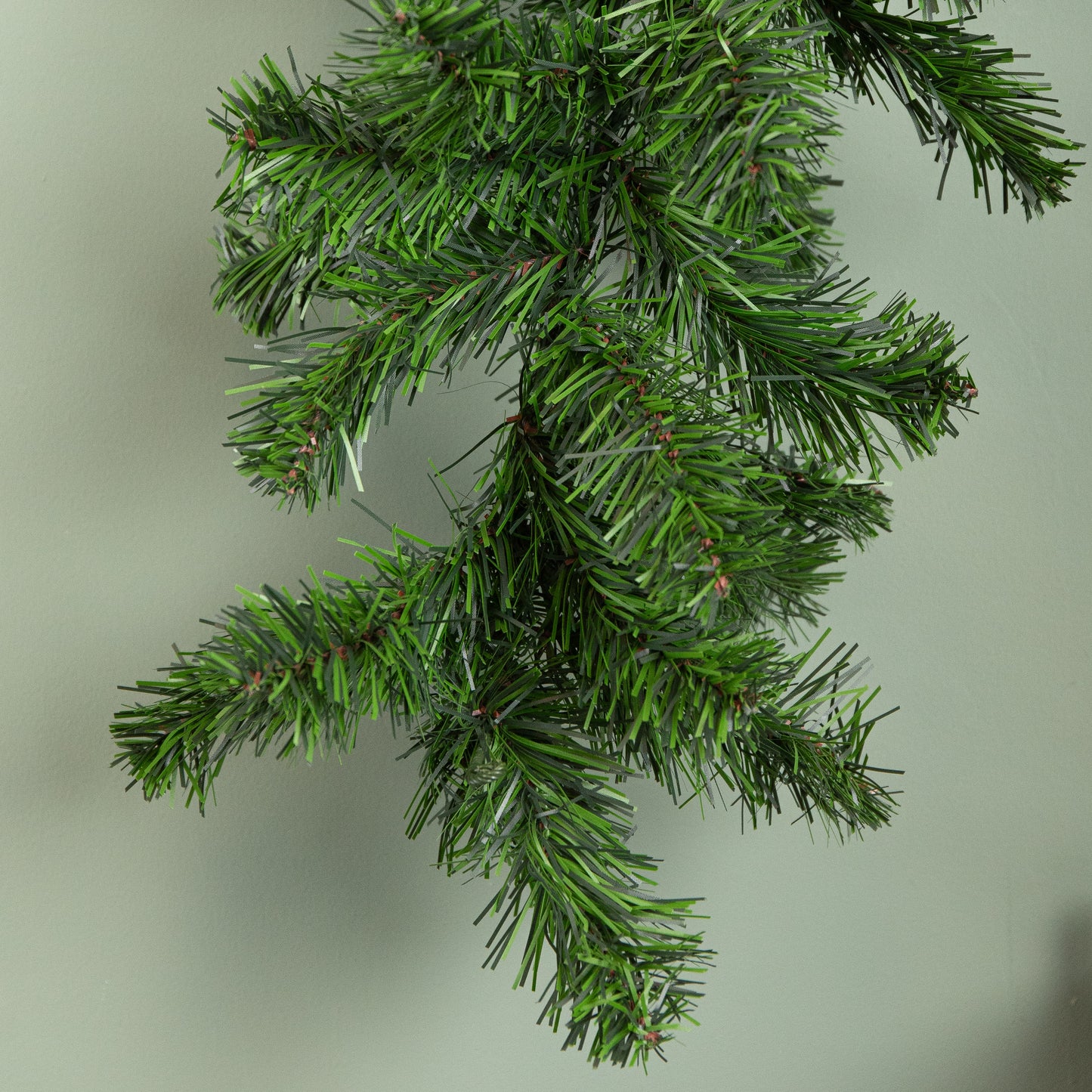 270cm (9ft) Indoor Plain Green Colorado Christmas Garland