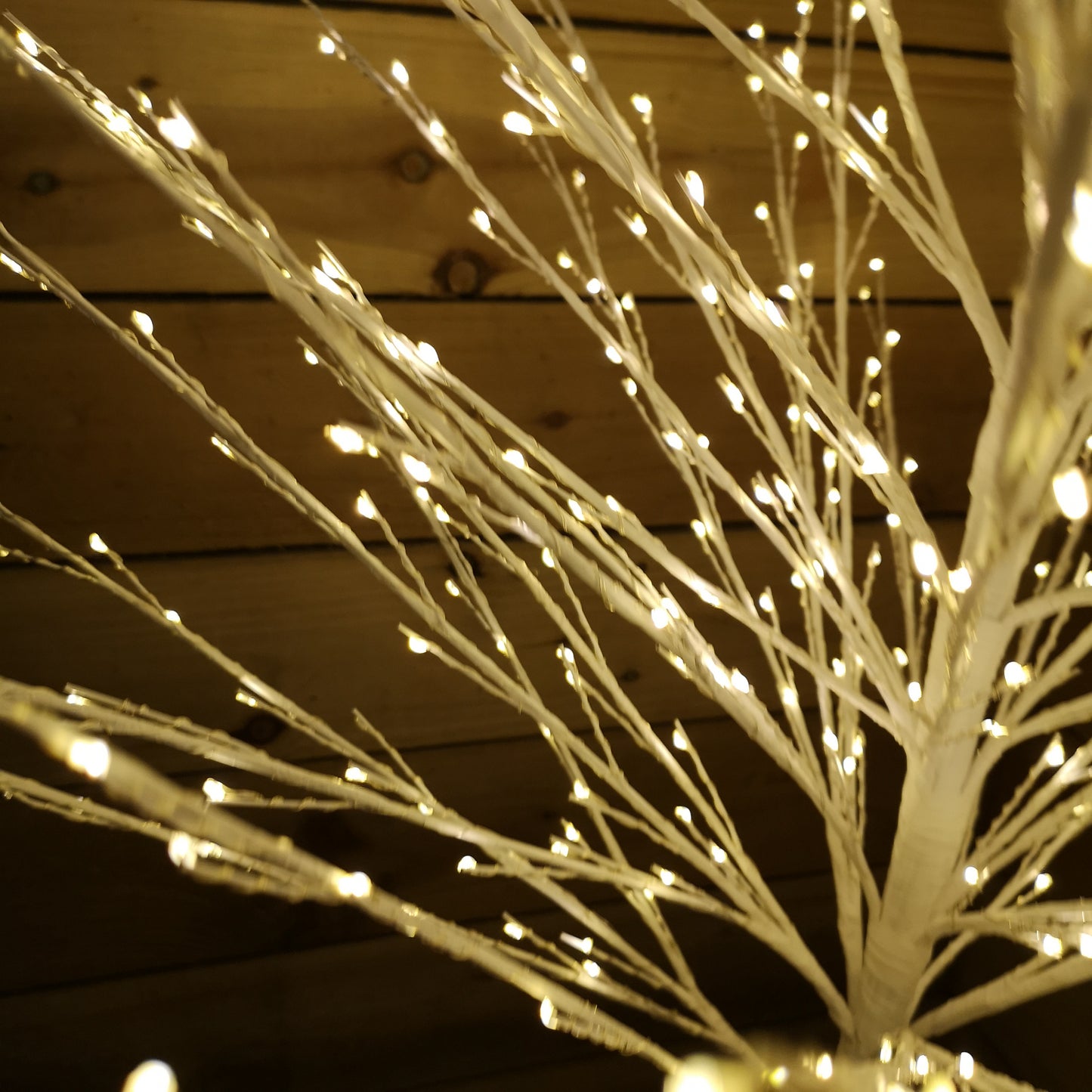 Factory Seconds: 1.8m (6ft) White Micro Dot Tree 900 Warm White LEDs
