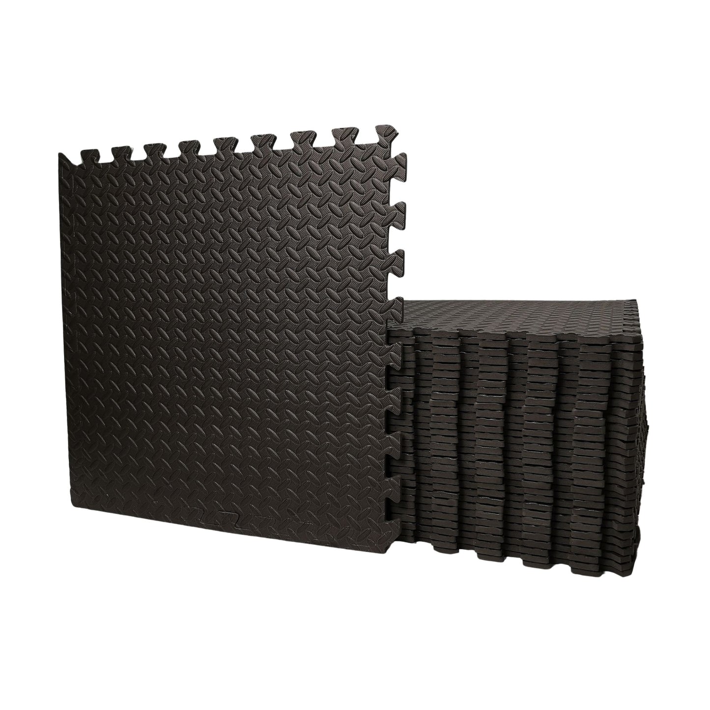 16 Piece EVA Foam Floor Protective Floor Tiles / Mats 60x60cm For Gyms, Garages, Camping, Kids Play Matting, Hot Tub Flooring Mats And Much More! Set Covers 5.76 sqm (62 sq ft)