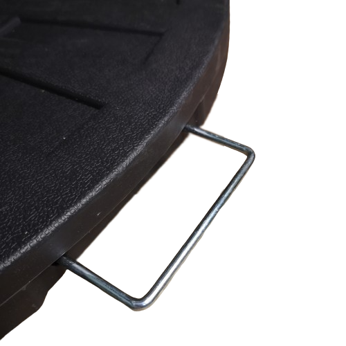 Factory Seconds: 1 Piece 14kg Black Hanging Banana Cantilever Garden Parasol Base Weight