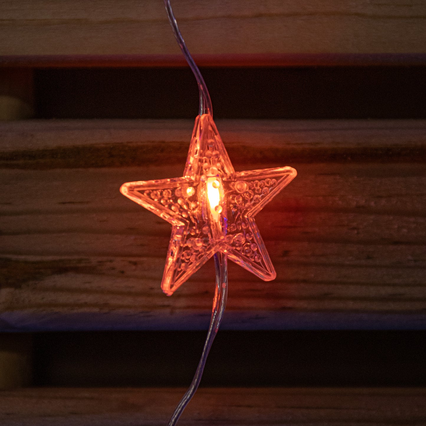 1.2 x 1.2m Light up Christmas Star Curtain Lights with 108 Rainbow LEDs