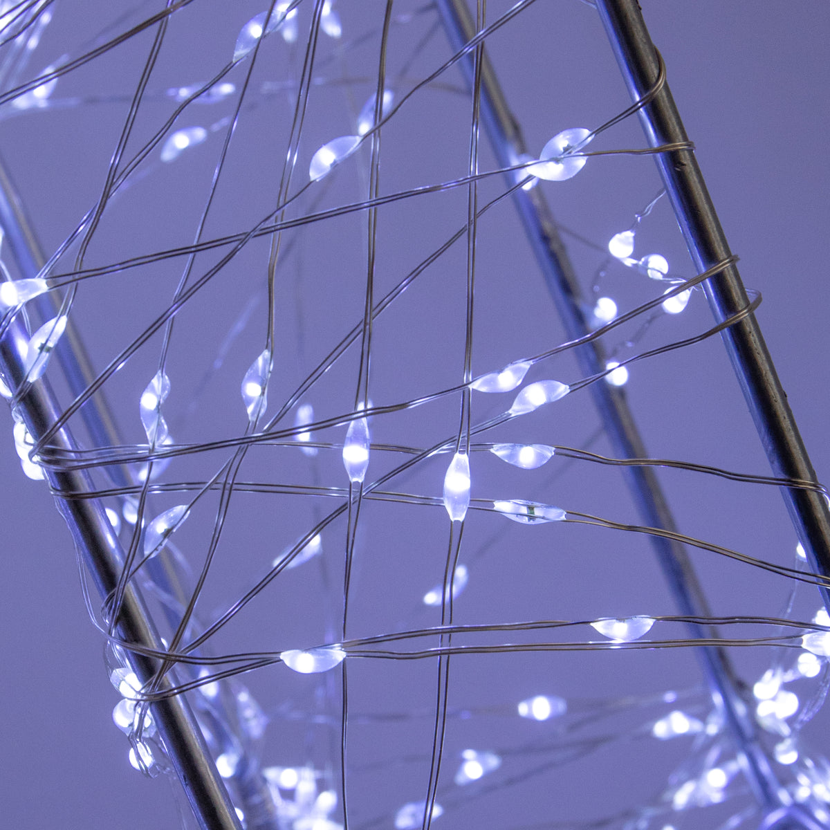 78cm Light up Galaxy Christmas Star with 2400 White LEDs & Timer