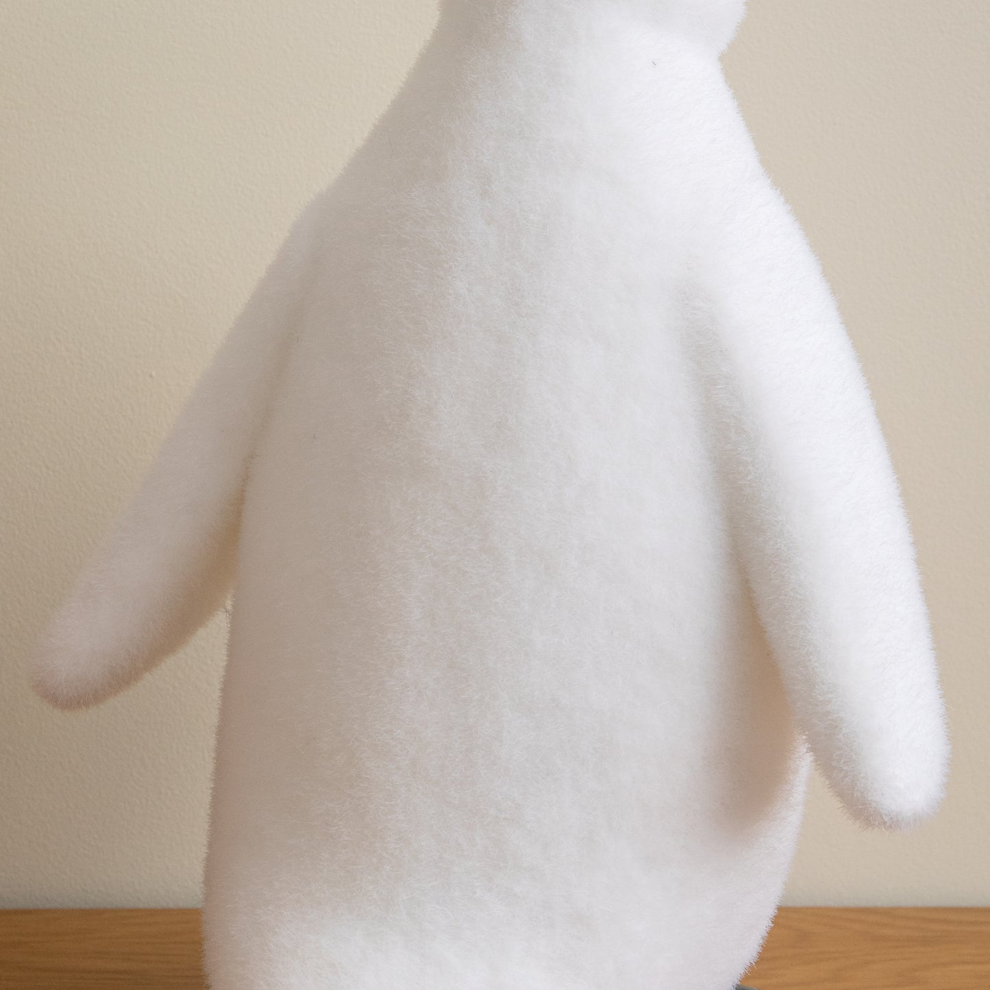 36cm Large Flocked Penguin Christmas Decoration
