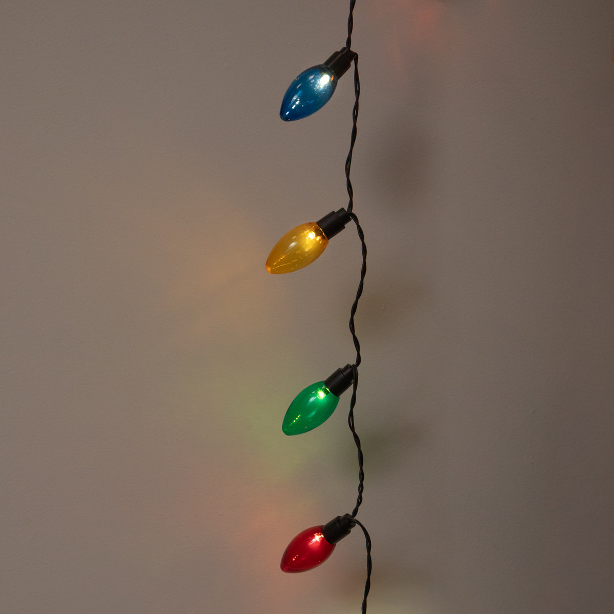 12m 120 LED Multi-Action Christmas String Lights in Multi-Coloured