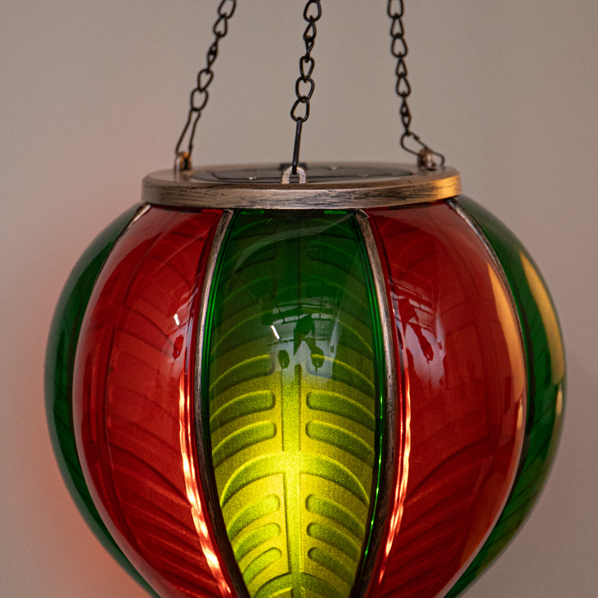 62cm Santa Light Up Hot Air Balloon Hanging Christmas Decoration