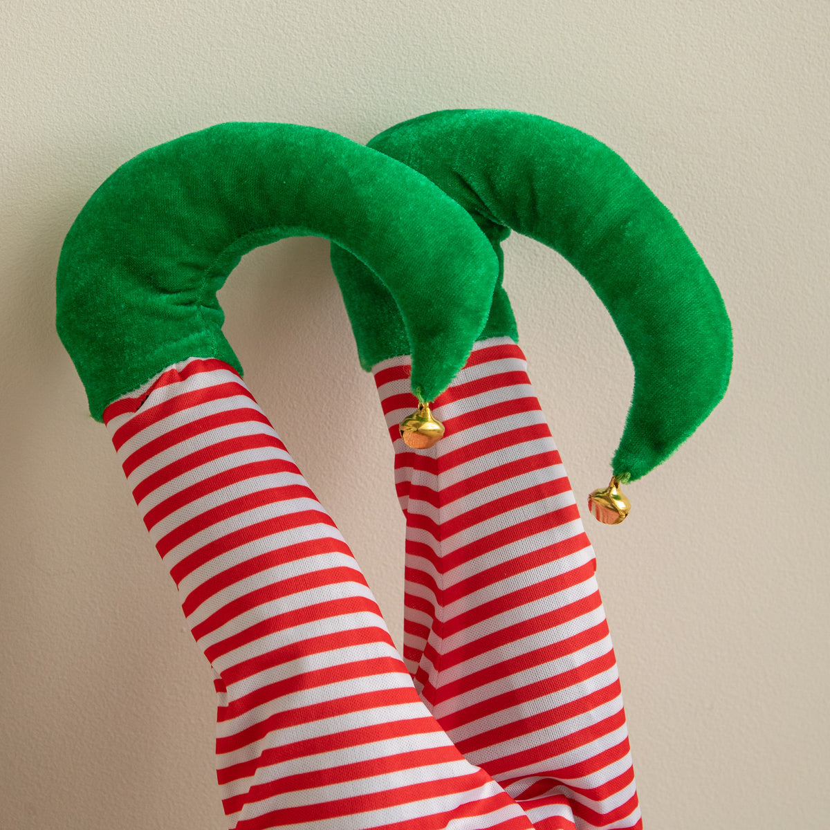 35cm Elf's Stuck Wriggling Christmas Tree Decoration