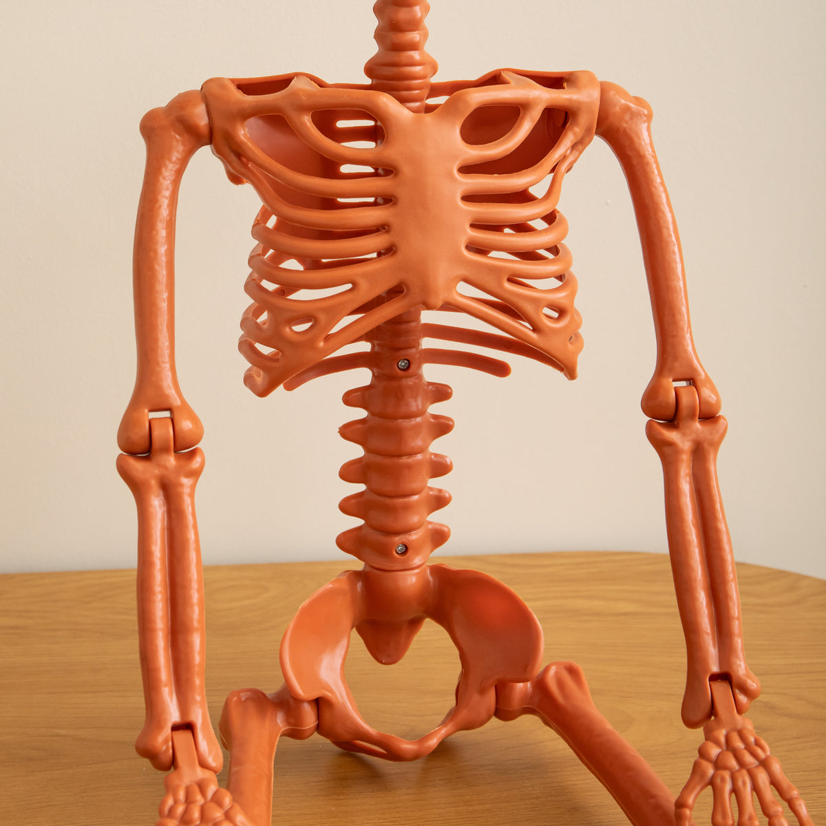 90cm Poseable Pumpkin Skeleton Hanging Halloween Decoration