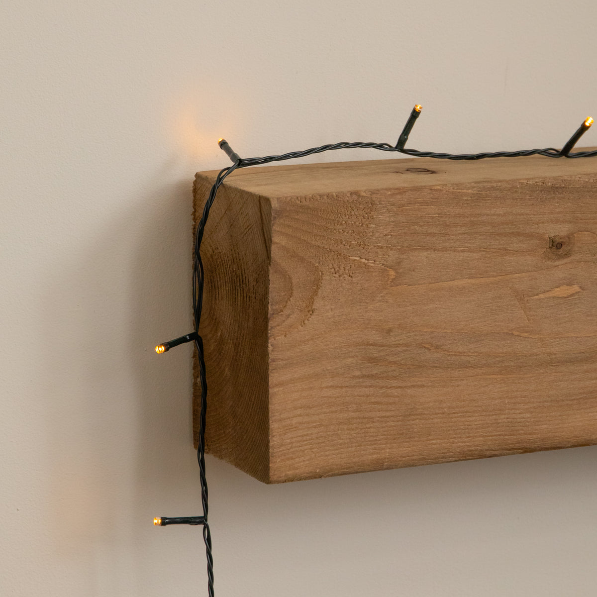 100m 1000 LED Multi-Action Christmas String Lights in Antique White