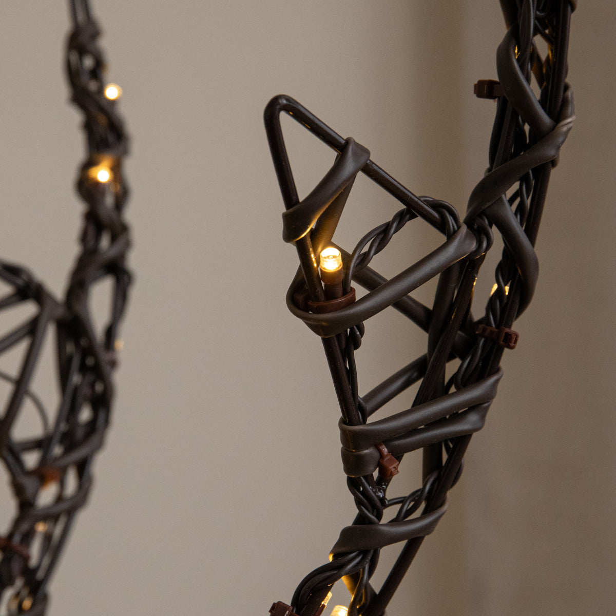 1.5m Light Up Prancing Stag Christmas Reindeer with 260 Warm White LEDs