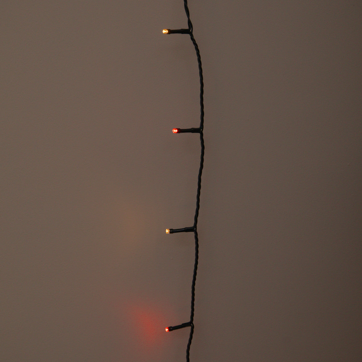 100m 1000 LED Multi-Action Christmas String Lights in Antique White & Red