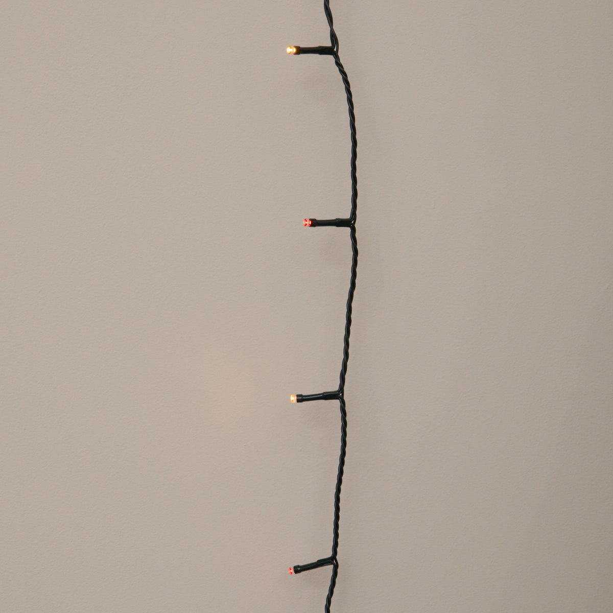 100m 1000 LED Multi-Action Christmas String Lights in Antique White & Red