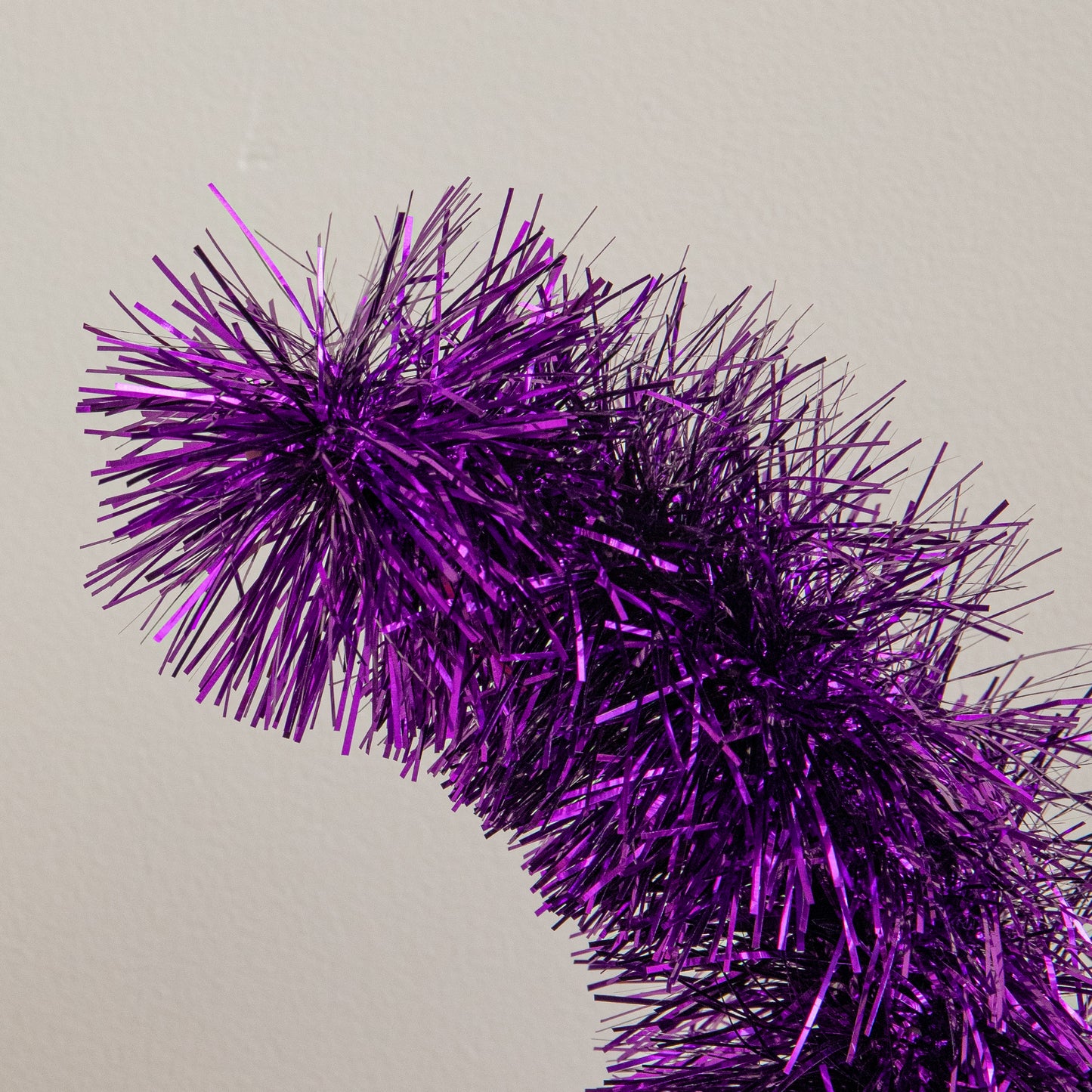 42cm Standing Scaredy Cat Halloween Decoration in Purple