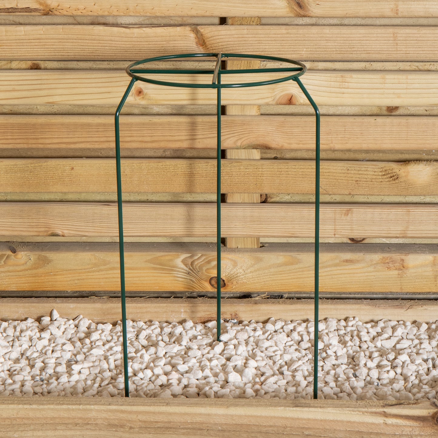 Tom Chambers Urban Dark Green Metal Herbaceous Garden Plant Support Grow Through Small 40cm x 20cm