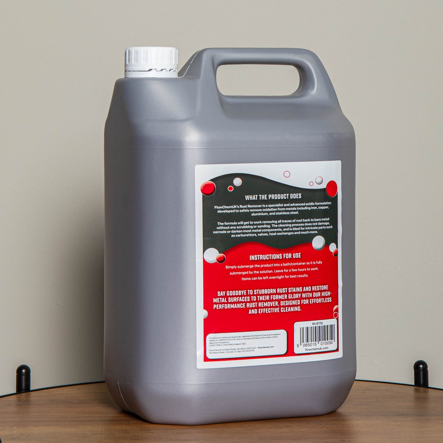 5 Litre Metal and Stainless Steel Rust Remover
