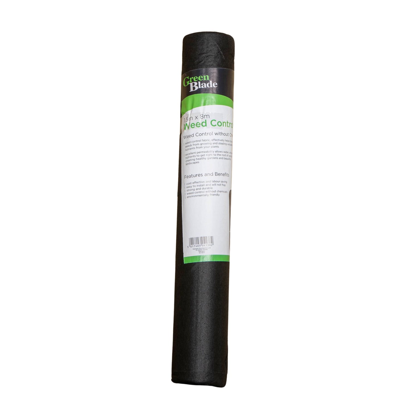 1.5m x 8m Garden Weed Control Fabric Prevention Barrier