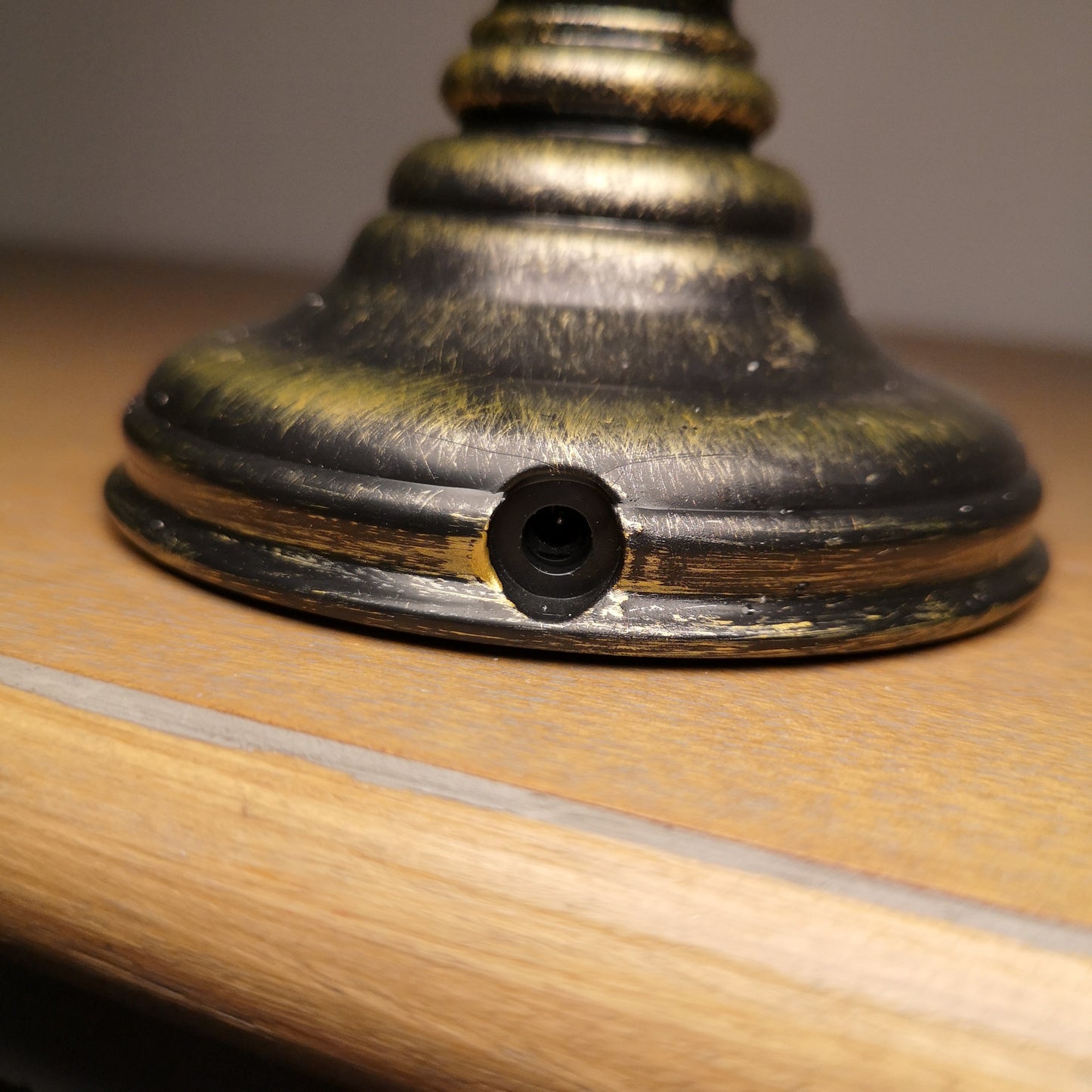 25cm Snowtime Indoor Battery Operated LED Water Candle Stick Spinner with Snowman Scene