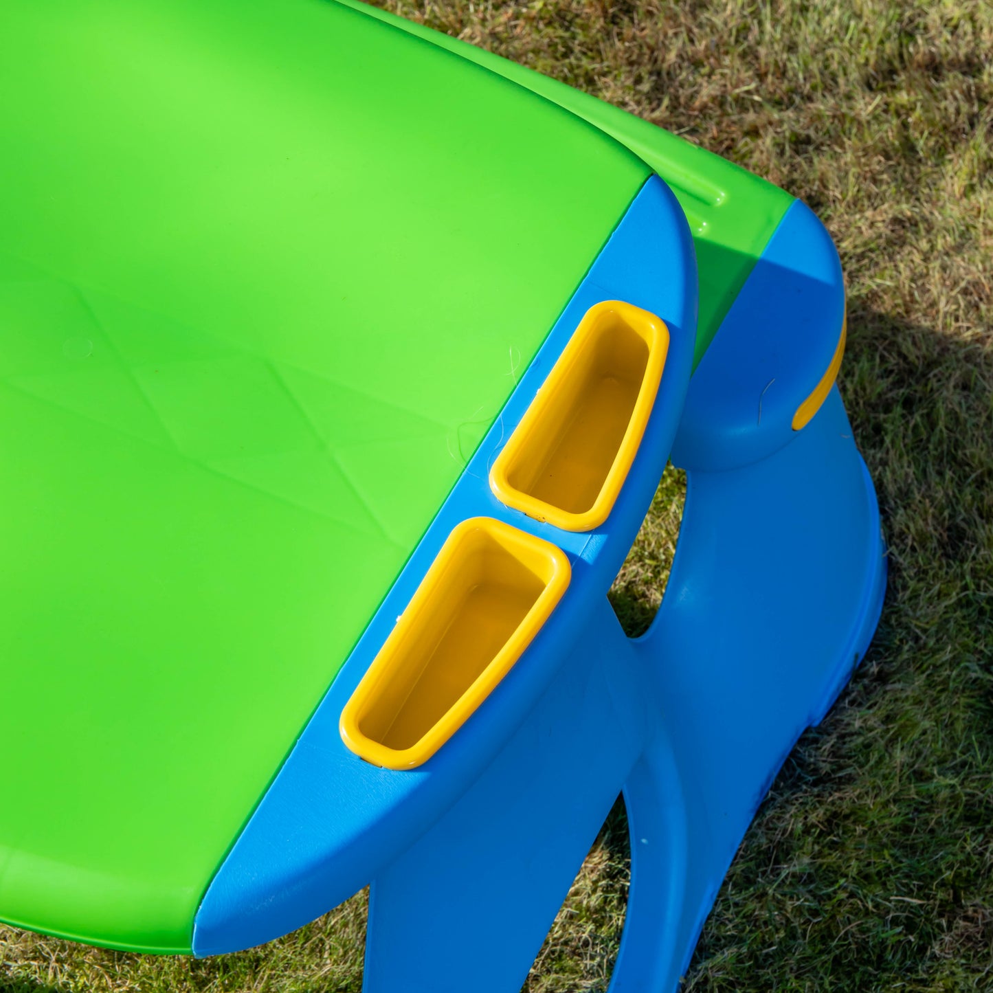 48cm Kids Outdoor Garden Patio Plastic Picnic Table and Bench