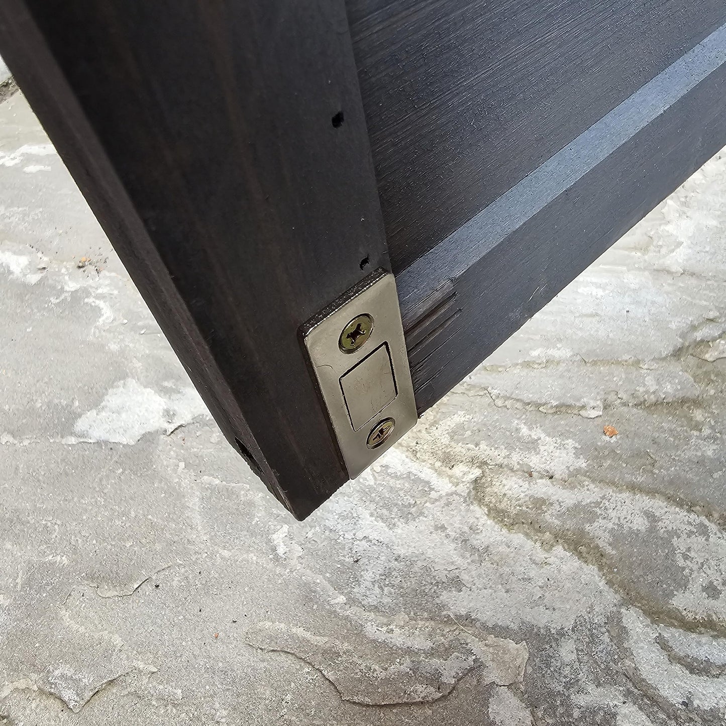 Factory Seconds: 68cm x 1.14m Grey Wooden Outdoor Garden Wheelie Bin Store Storage for 1 Bin