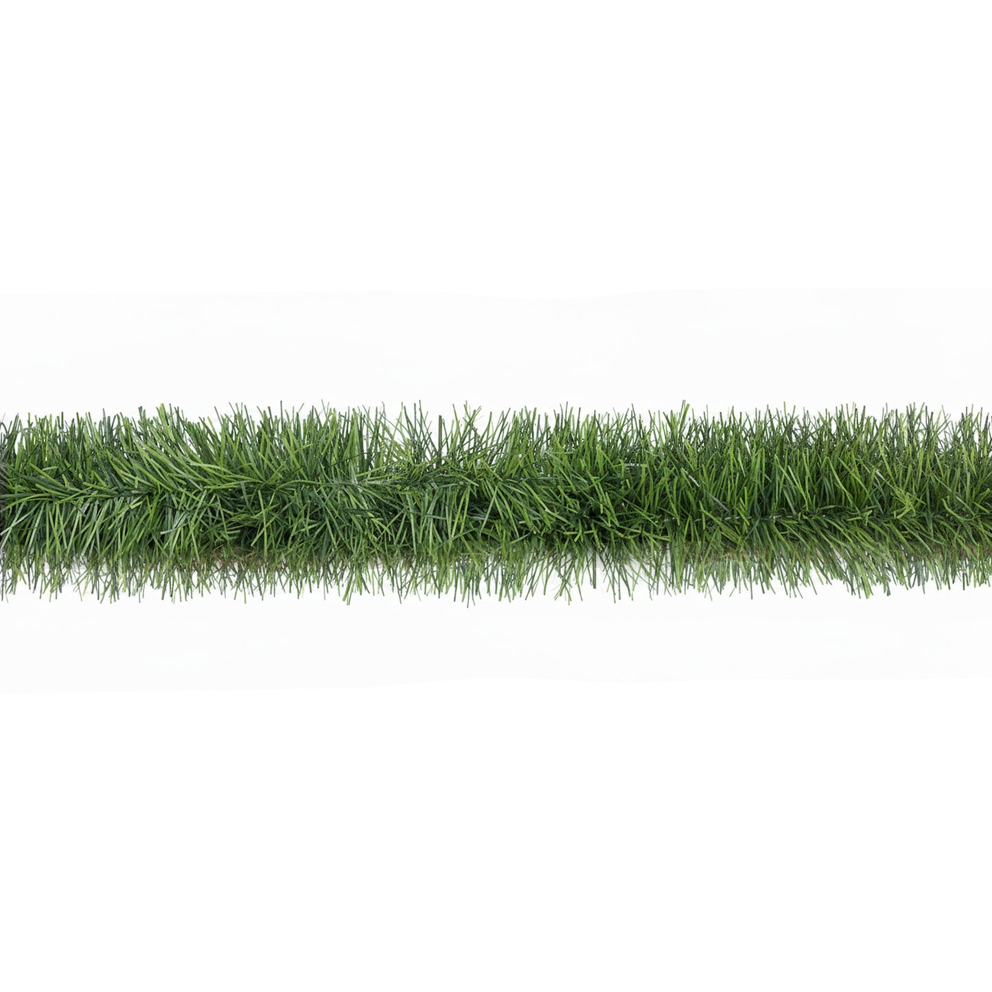 6m (20ft) x 10cm Fine Cut Green Christmas Garland Tree Decoration