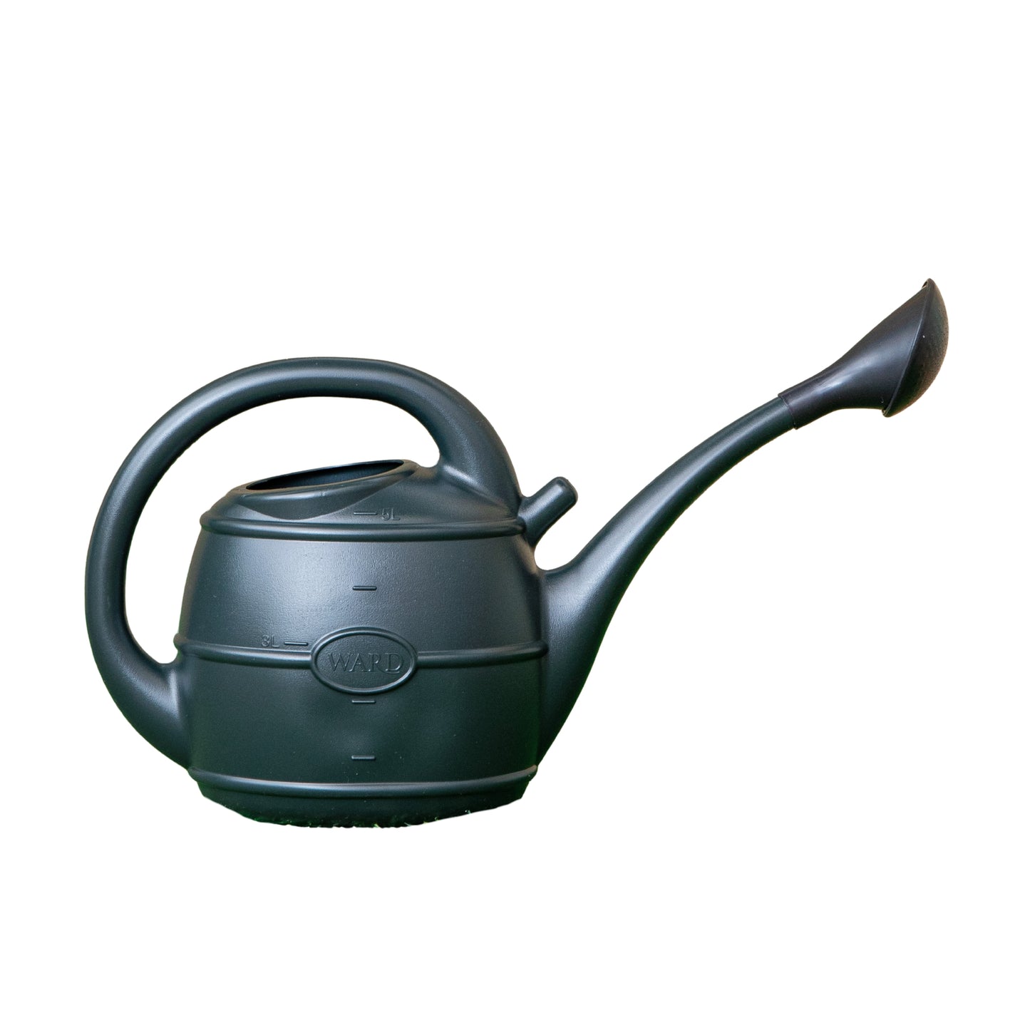 5L Ward Garden Patio Watering Can with Rose in Green