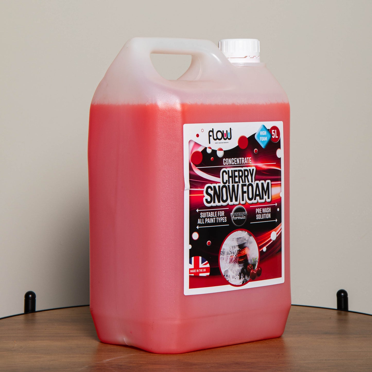 5 Litres Cherry Snow Foam Car Shampoo for All Vehicles