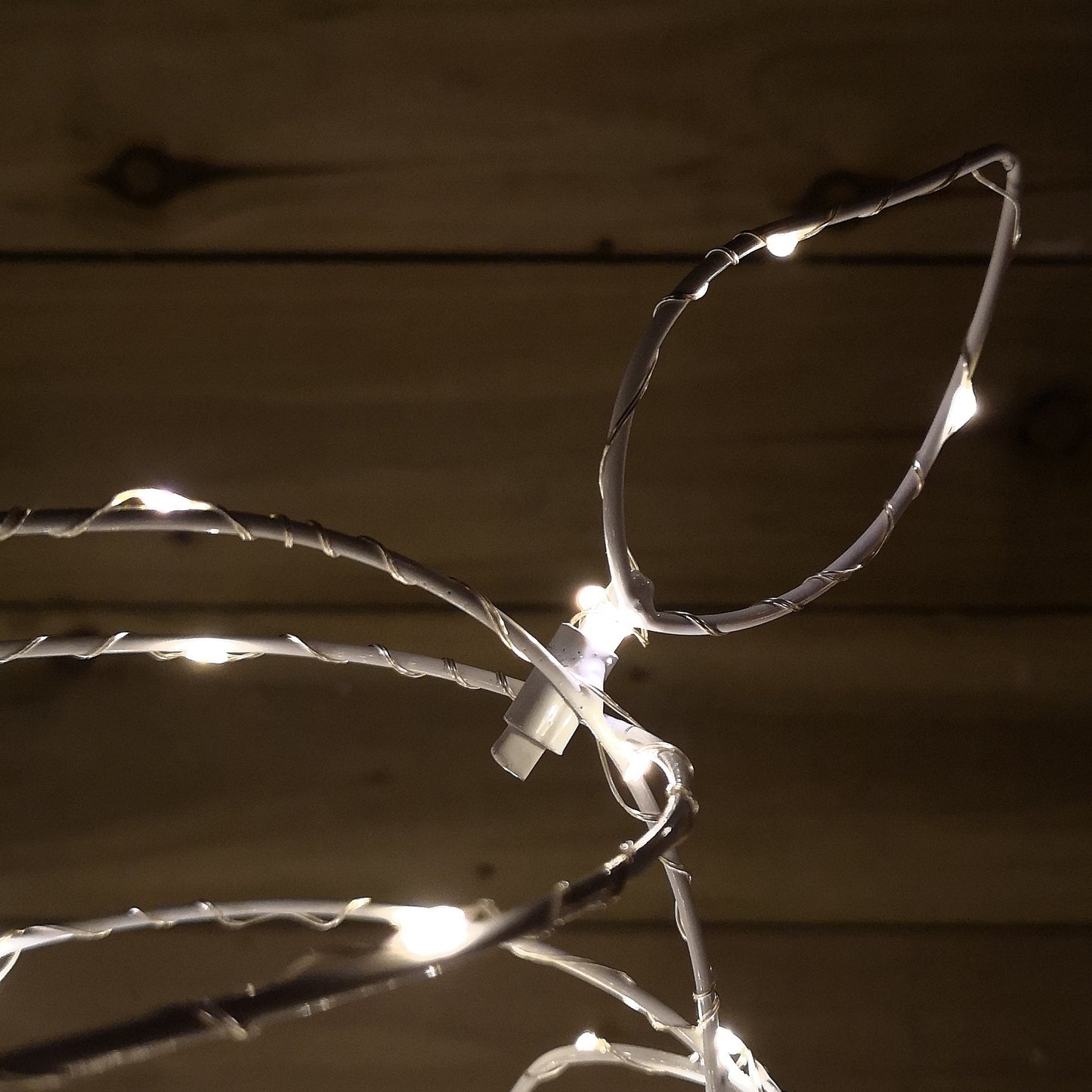 63cm Outdoor Twinkling LED Grazing Reindeer Christmas Decoration in Warm White