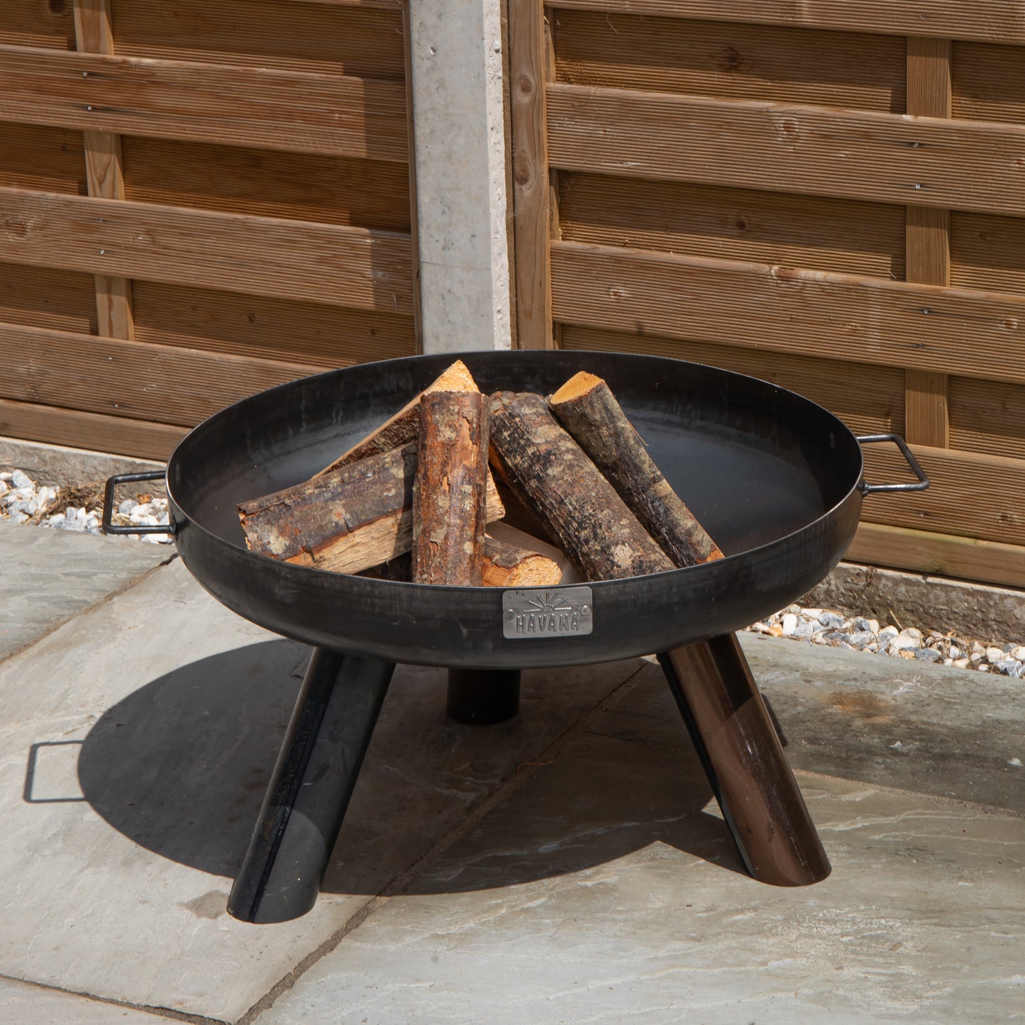 35cm Black Steel Primo Caldera Outdoor Garden Fire Pit