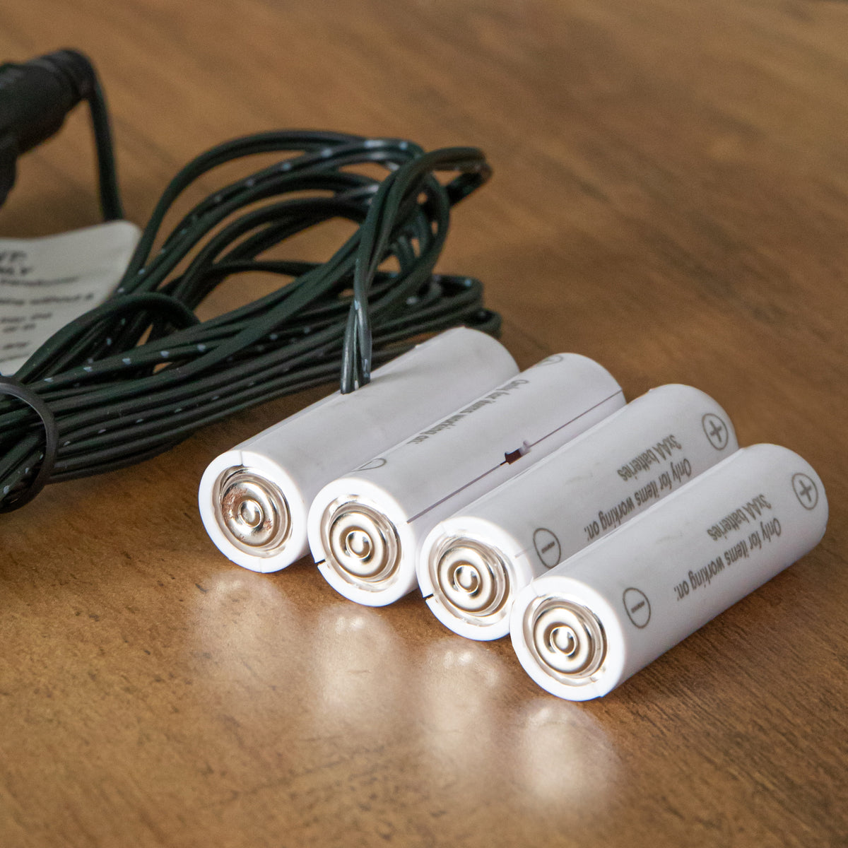 4 x 6V AA Money Saving Battery Replacement Plug In Adapter