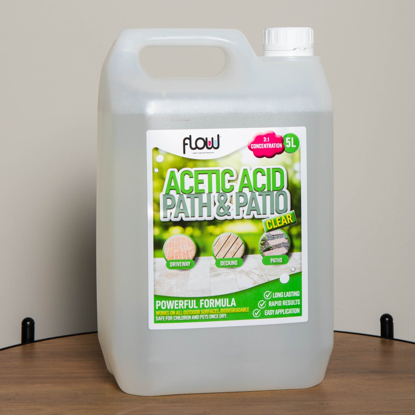 5 Litre Garden Patio Acetic Cleaner