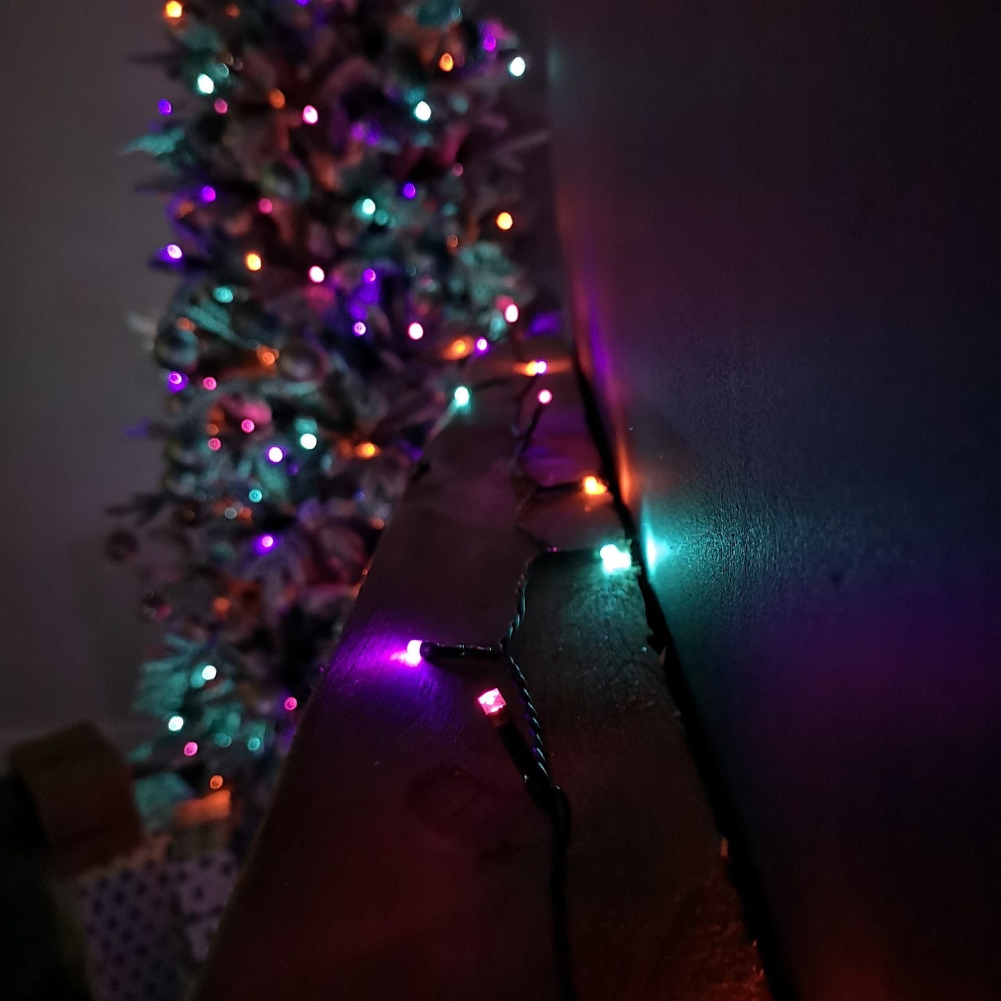 100m Multi Function Battery Operated Rainbow LED Fairy Lights Christmas Decorations with Timer