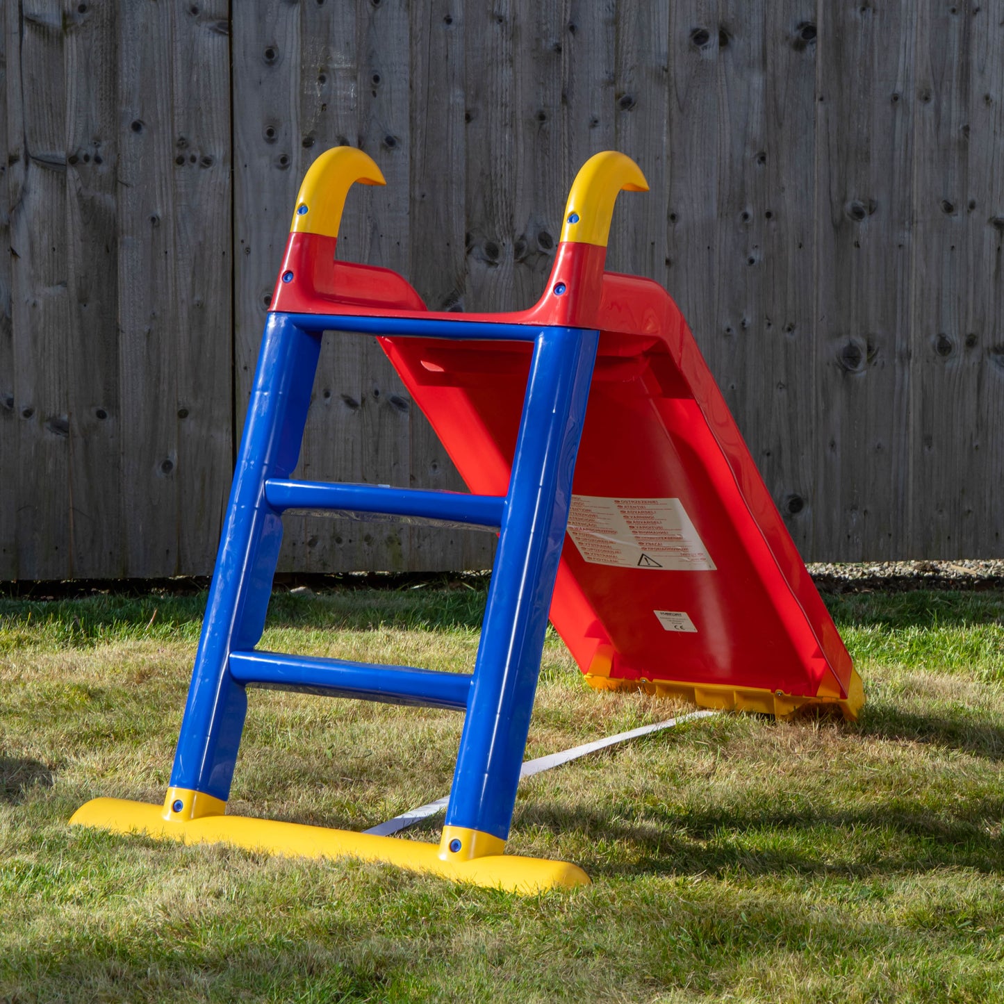 80cm Kids Indoor Outdoor Freestanding Plastic Slide with Ladder and Extension