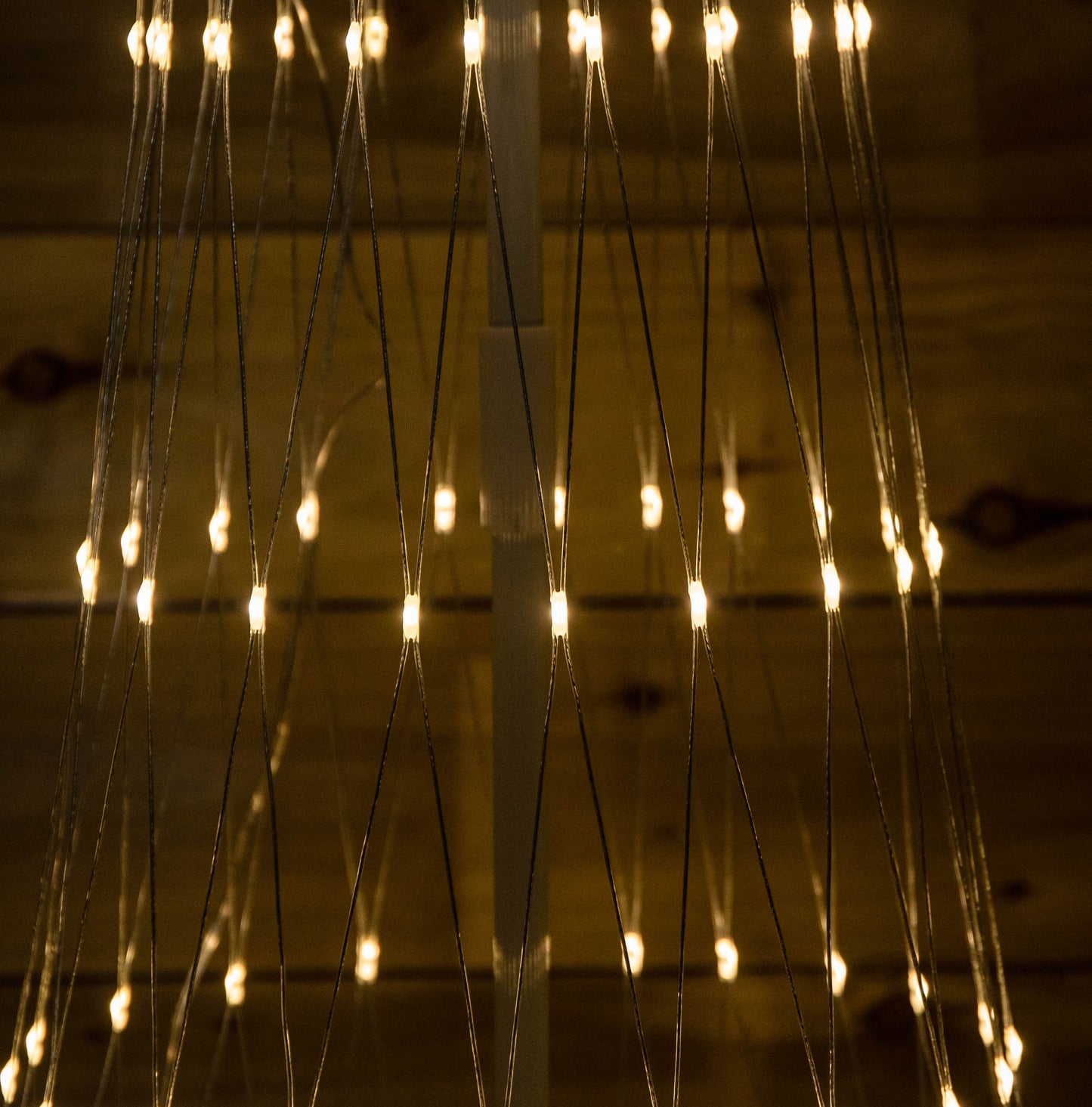 Factory Seconds: 2.5m Light up Christmas Cone Tree with 320 Warm White LEDs and Timer Function