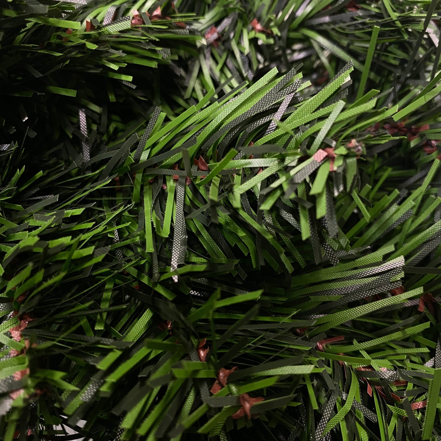 40cm Plain Green Canadian Pine Artificial Christmas Wreath