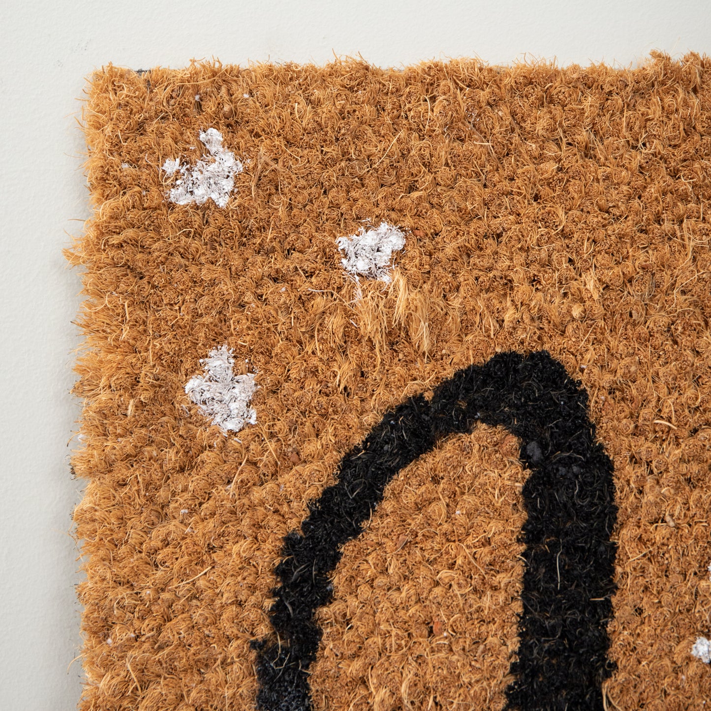 60cm x 40cm Jingle All The Way Coir Doormat with PVC Backing