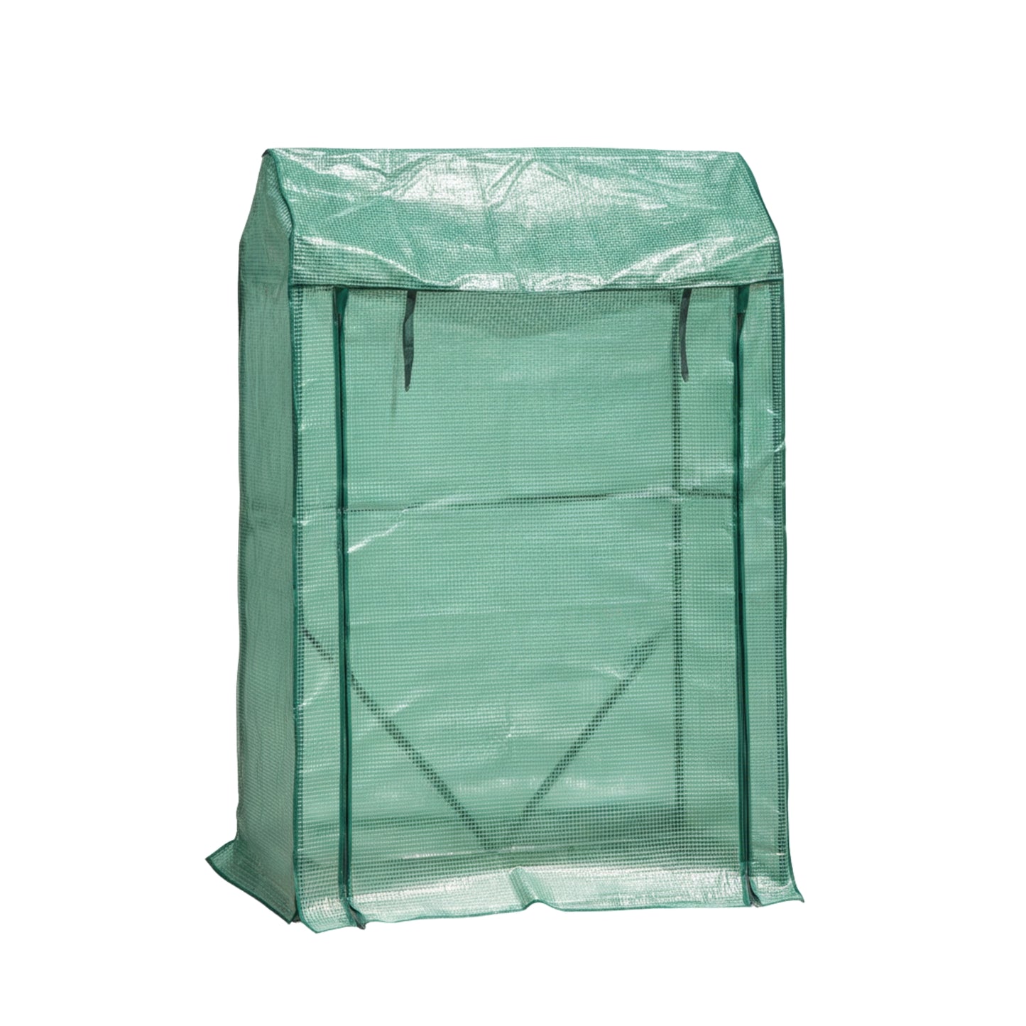 1.5m x 1m Outdoor Greenhouse for Plants with Steel Frame and Protective PE Cover