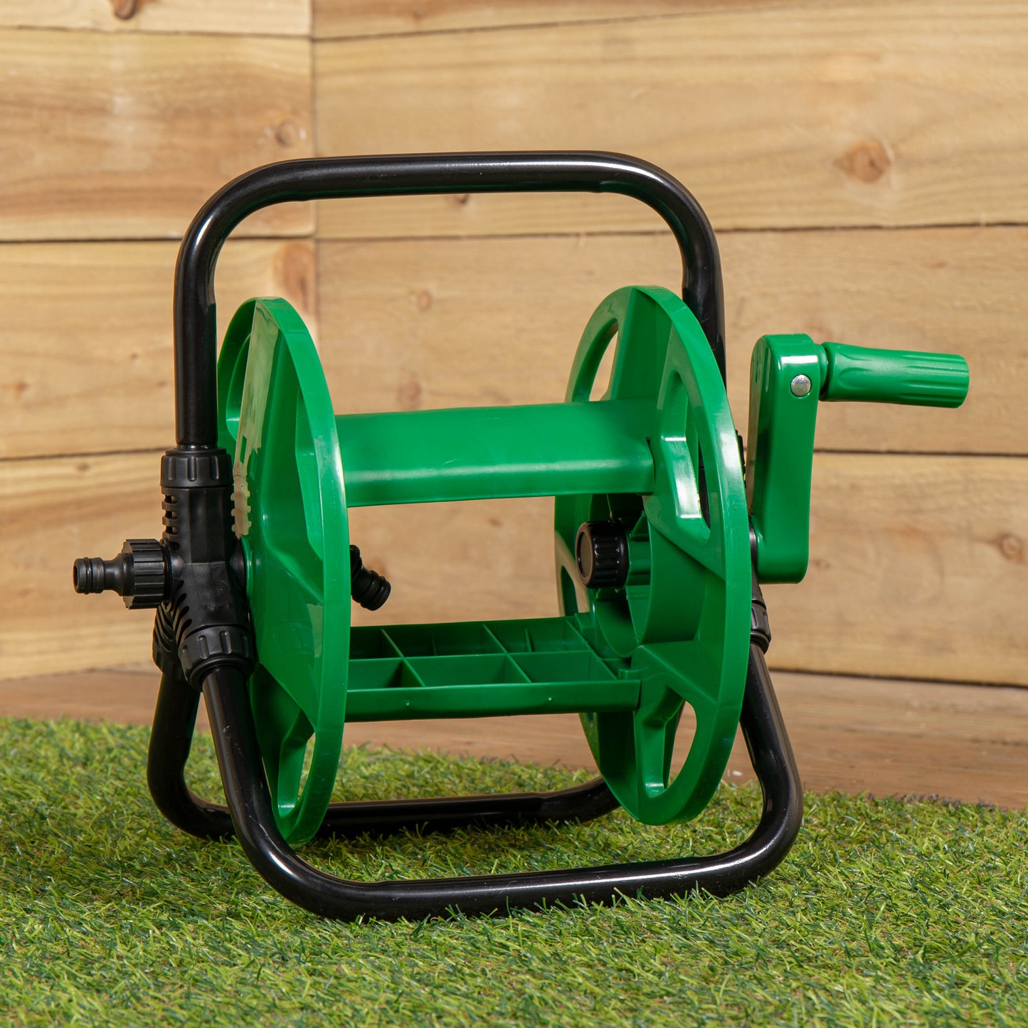 Portable Garden Hose Pipe Holder / Reel - Holds up to 30m Hose