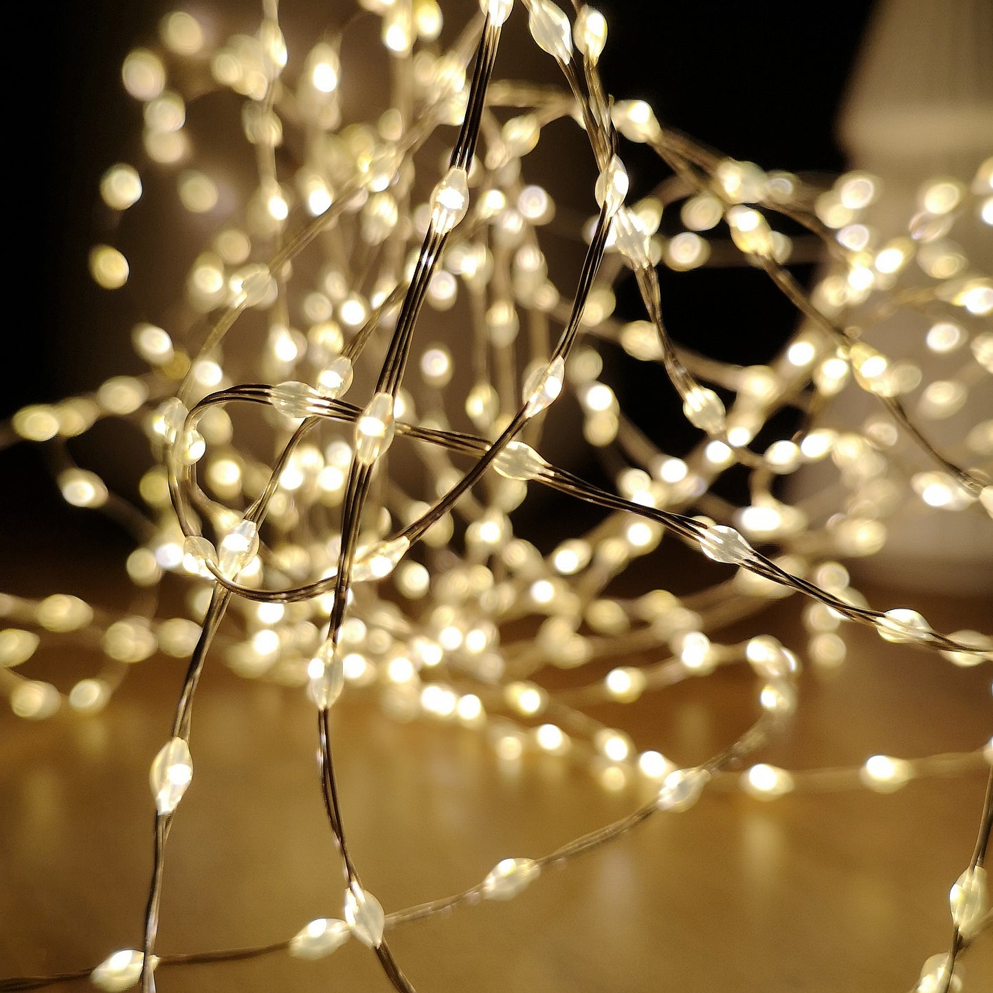6.4m Compact MicroBrights Christmas Lights with 400 LEDs in Warm White