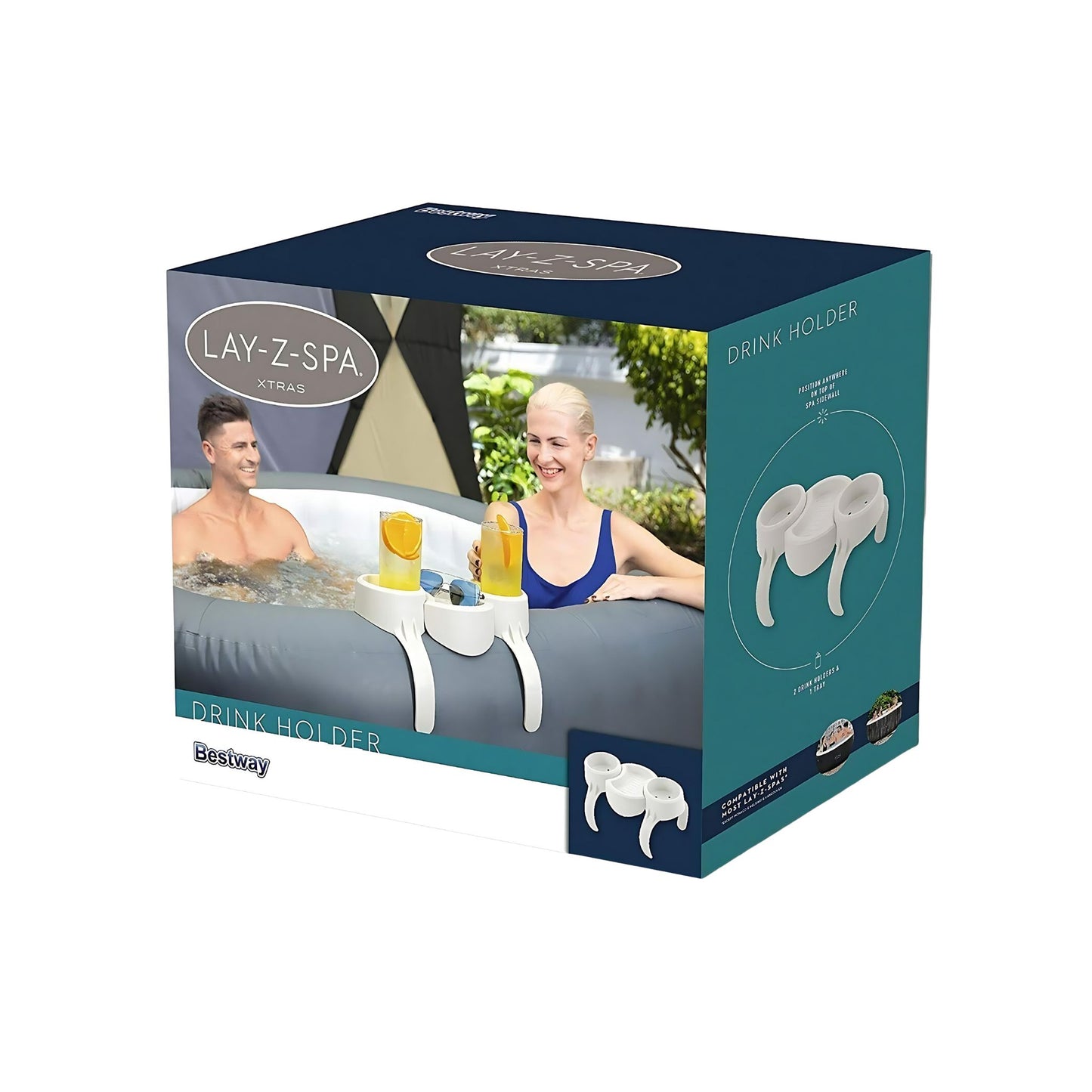 Lay-Z-Spa Hot Tub Drinks and Food Holder Inflatable Spa Accessory