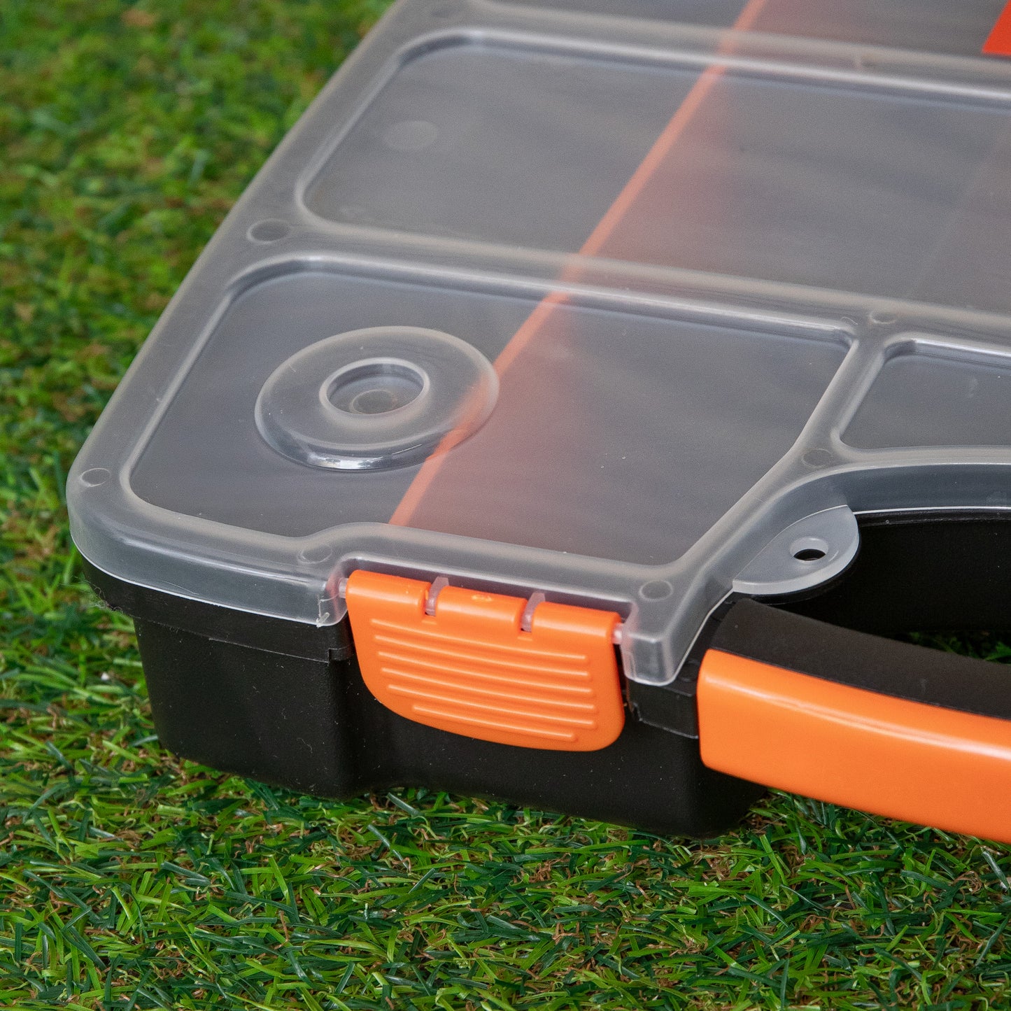 29 x 38cm DIY Plastic Storage Tub Box with 15 Compartments