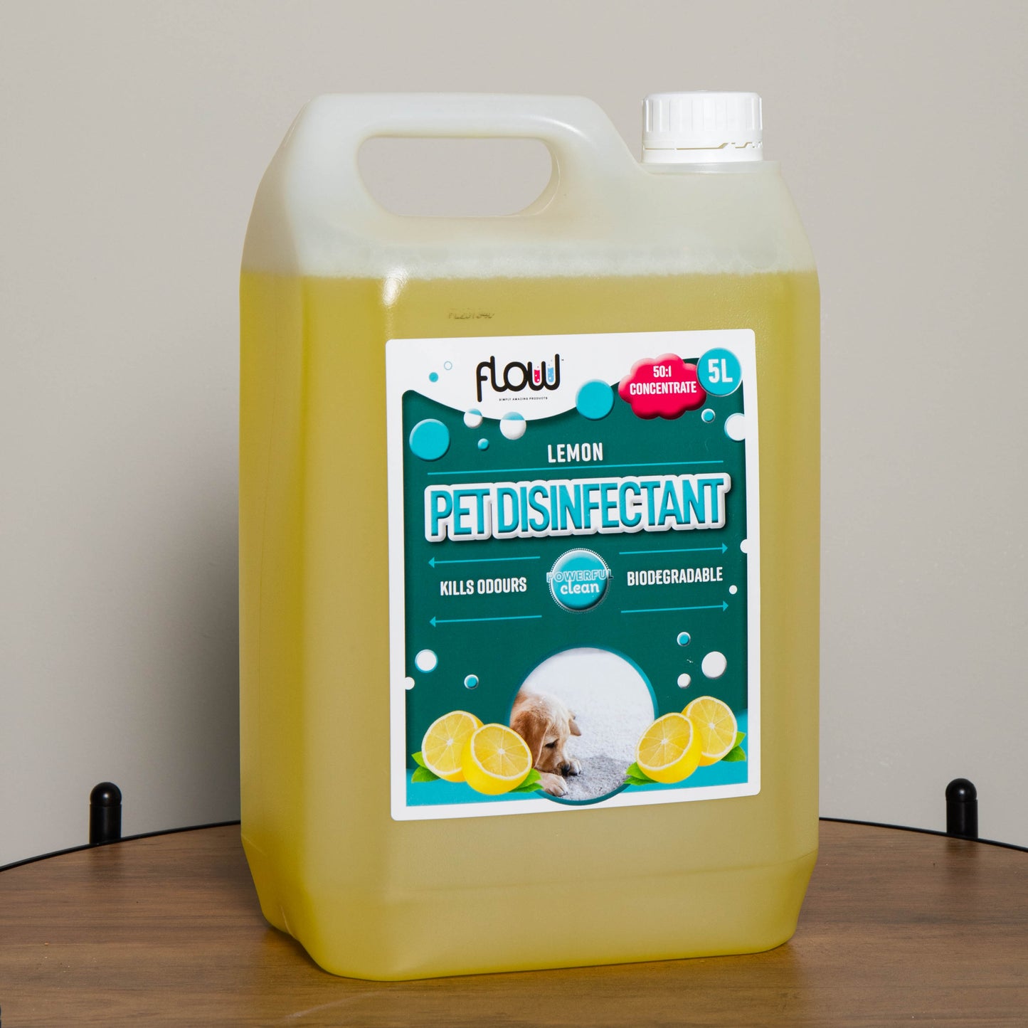 5 Litre Lemon Scented Pet Disinfectant Cleaner