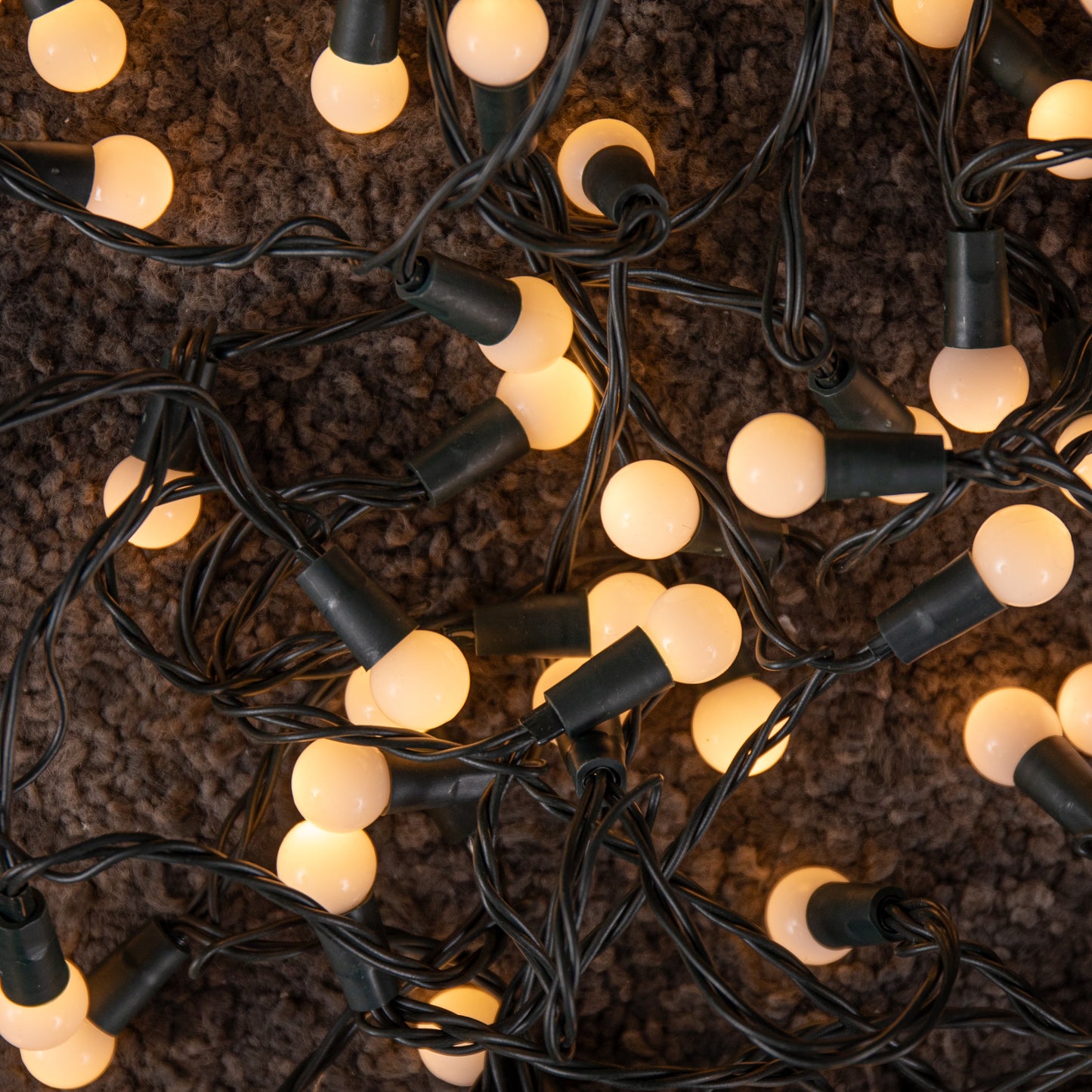 10m 100 LED Multi-Action Pearl Christmas String Lights in Warm White