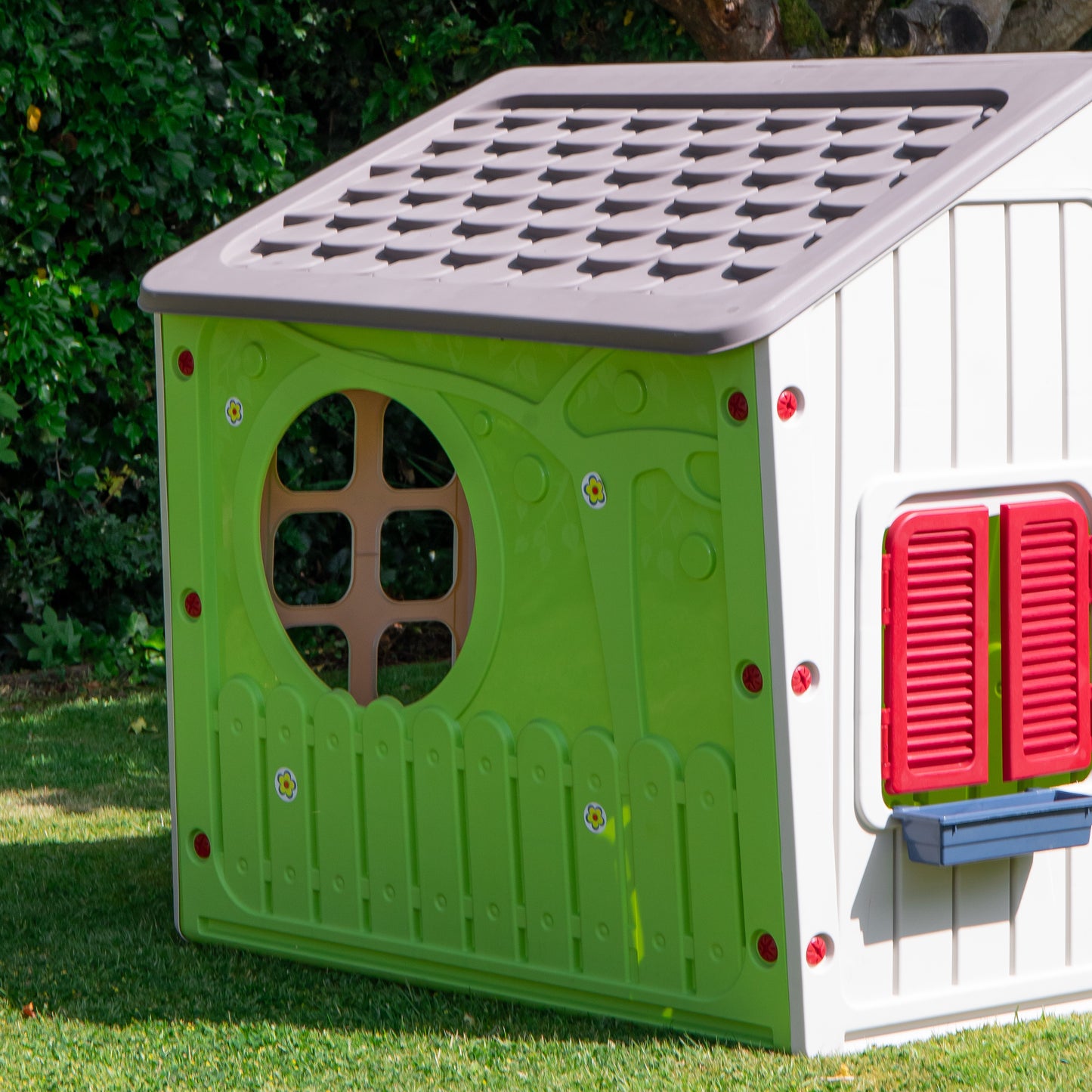 1.15m Kids Plastic Wendy House Galilee Village Playhouse