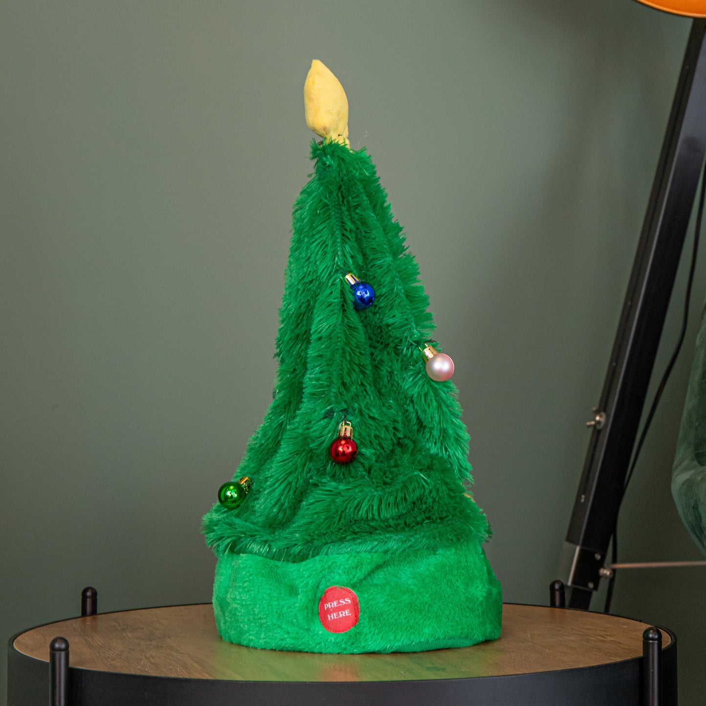 35cm Battery Operated Animated Dancing Christmas Tree Hat