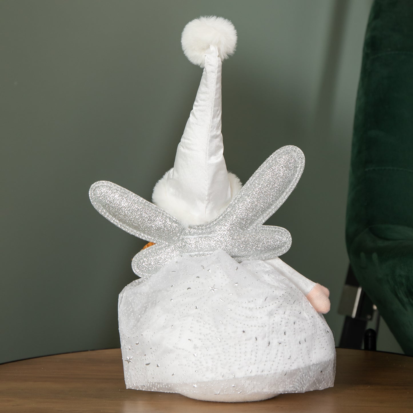 30cm Soft White Fairy Magic Christmas Decoration with Dangly Legs