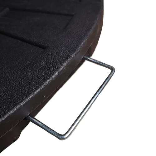 Factory Seconds: 1 Piece 14kg Black Hanging Banana Cantilever Garden Parasol Base Weight