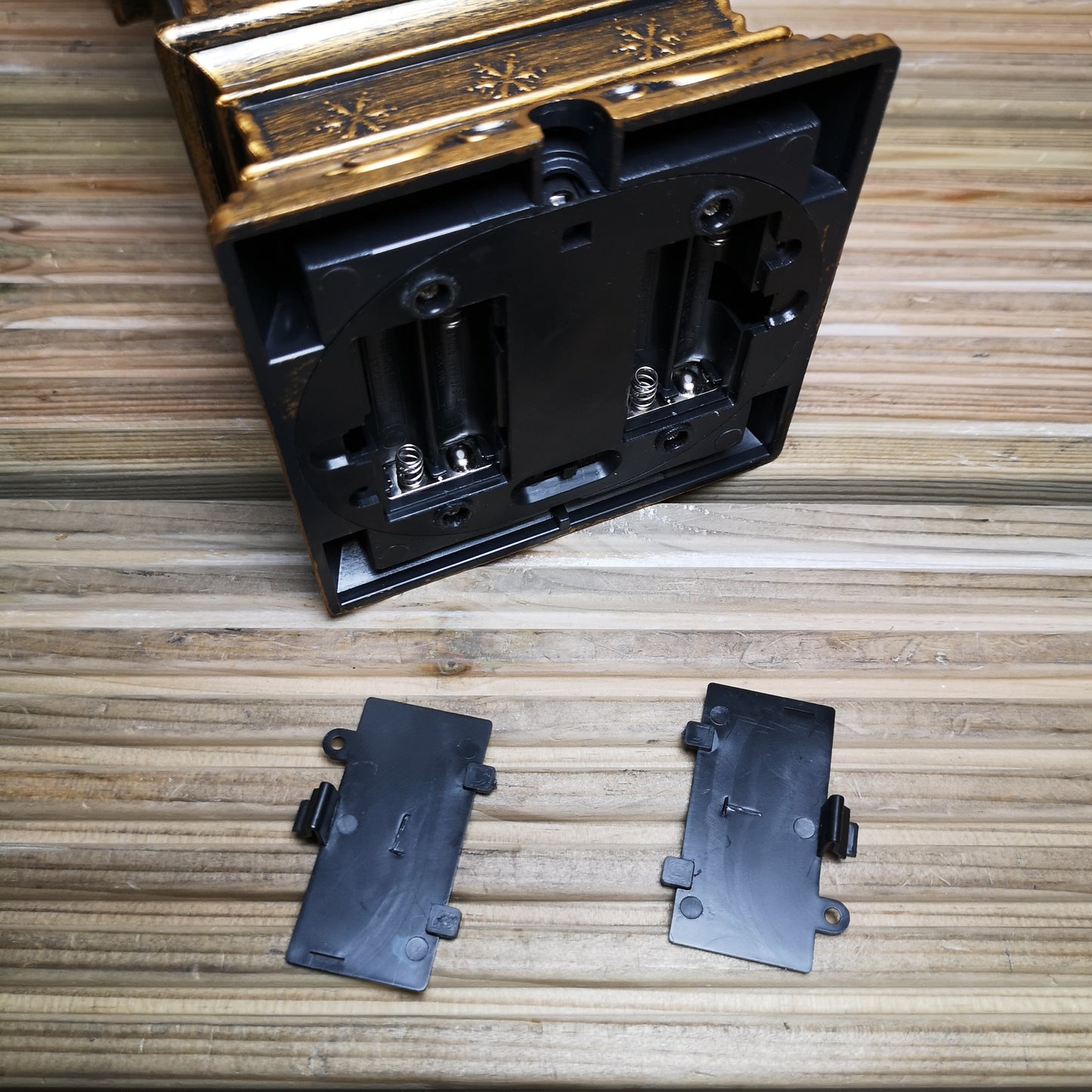 27cm Premier Christmas Water Spinners Antique Effect Lantern with Santa Scene Dual Powered